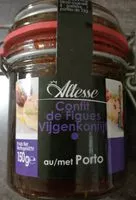Mängden socker i Confit de figues au Porto