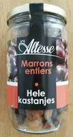 Mängden socker i Marrons entiers