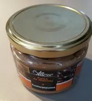 Mängden socker i Purée  de marron