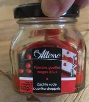 Mängden socker i Poivrons gouttes rouge soux