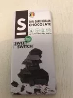 Mängden socker i Sweet switch 70% dark chocolate