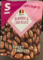 Mängden socker i Almonds & chocolate