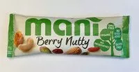 Mängden socker i Berry & Nutty 45GR Bio - MANI