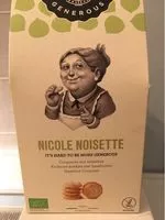Mängden socker i Biscuits Noisette Nicole Bio Et Sans Gluten