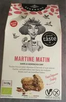 Mängden socker i Biscuit petit dejeuner à l'avoine et aux raisins