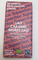 Mängden socker i Chocolat au lait caramel beurre salé