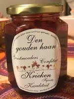 Mängden socker i Confiture de cerises