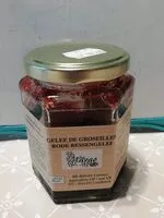 Mängden socker i Gelée de groseille