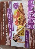 Mängden socker i Pain protéiné aux noix