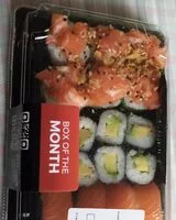 Mängden socker i Sushi