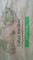 Mängden socker i Laitue tricolore avec racines