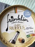 Mängden socker i Sorbet Ruffus