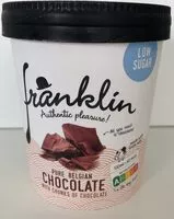 Mängden socker i Glace au chocolat Belge et pépites de chocolat