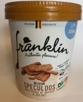 Mängden socker i Glace Franklin Belgian speculoos