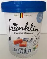 Mängden socker i Franklin glace Babelutte et pointe de sel