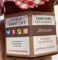Mängden socker i Confiture artisanale Abricots