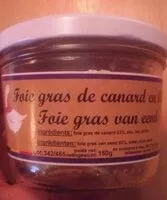 Mängden socker i Foie gras de canard en bloc