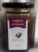 Mängden socker i Confiture artisanale Prunes