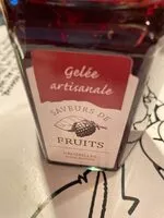 Mängden socker i Gelee artisanale Groseilles