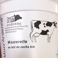 Mängden socker i Mozzarella au lait de vache bio