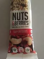 Socker och näringsämnen i Bar superfoods