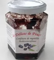 Mängden socker i Confirure de myrtilles