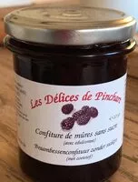 Mängden socker i Confiture de mûres sans sucre