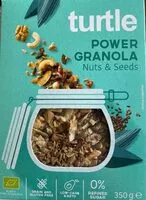 Mängden socker i Power Granola Nuts seeds