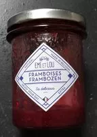 Mängden socker i Confiture de framboises