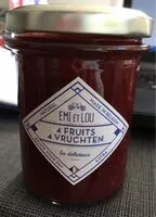 Mängden socker i Confiture 4 fruits