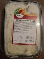 Mängden socker i Crevettes à l'ail