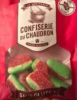 Mängden socker i Confiserie du chaudron pasteques