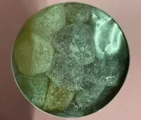 Mängden socker i Carte bonbons