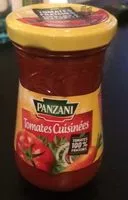 Mängden socker i Tomates cuisinées