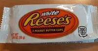 Mängden socker i White reese's 2 peanut butter cups