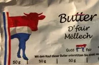Mängden socker i Butter