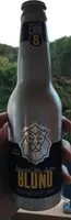 Mängden socker i Lion 8 bière blonde