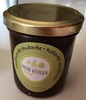 Mängden socker i Confiture de rhubarbe