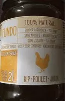 Mängden socker i Bouillon Poulet