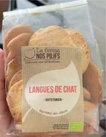 Mängden socker i Langues de Chat