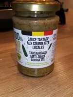 Mängden socker i Sauce tartare aux courgettes locales