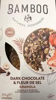 Mängden socker i Granola dark chocolate et fleur de sel
