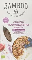 Mängden socker i Crunchy buckwheat & figs granola