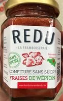 Mängden socker i Confiture sans sucre fraises de wepion