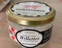 Mängden socker i Rillettes de canard & de porc