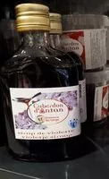 Mängden socker i Sirop de violette