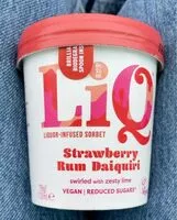 Mängden socker i Strawberry rum daiquiri