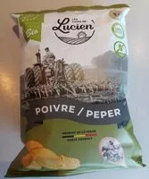 Mängden socker i Les chips de Lucien - Poivre