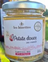 Mängden socker i Patate douce au cumin