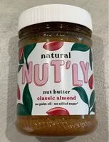 Mängden socker i Nut butter Almond